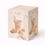 Mrs Ertha Zestaw zabawek do piasku Stripped Whale