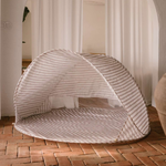 Mrs Ertha namiot plażowy dla dzieci z ochroną UV 50+ Stripped Harmony