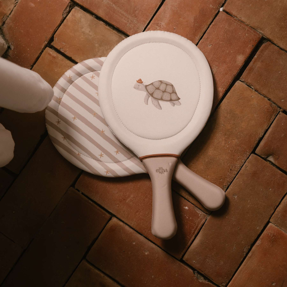 Mrs Ertha Rakietki plażowe Stripped Harmony