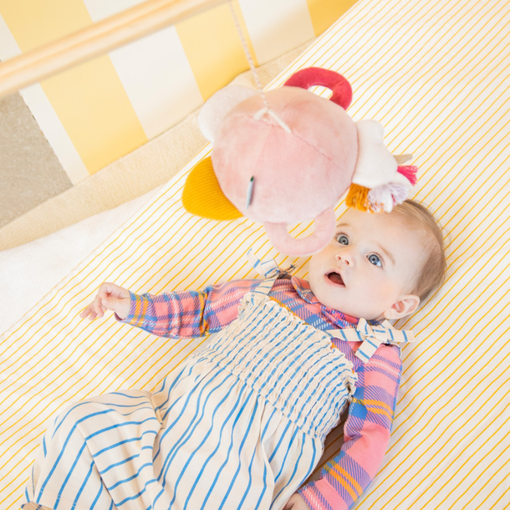 Lilliputiens Aktywizujące wielofunkcyjne lusterko sensoryczne z uchwytami Jednorożec Lena