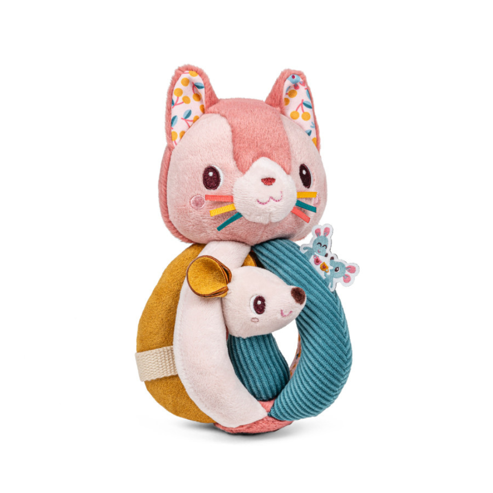 Lilliputiens Grzechotka z uchwytami Kotka Jeanne