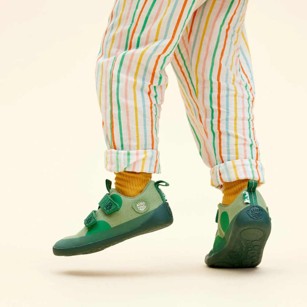 Affenzahn Barefoot buty dla dzieci bawełniane Lucky Frog