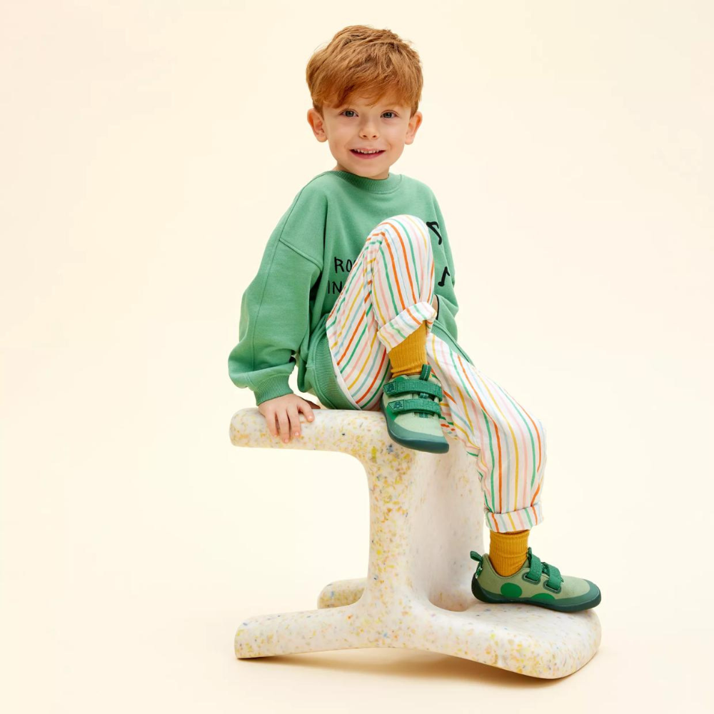 Affenzahn Barefoot buty dla dzieci bawełniane Lucky Frog