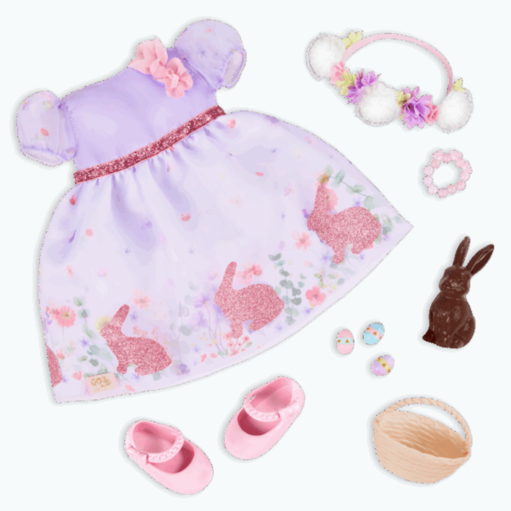 Our Generation Lalka Blossom edycja specjalna blondynka w wiosennej stylizacji