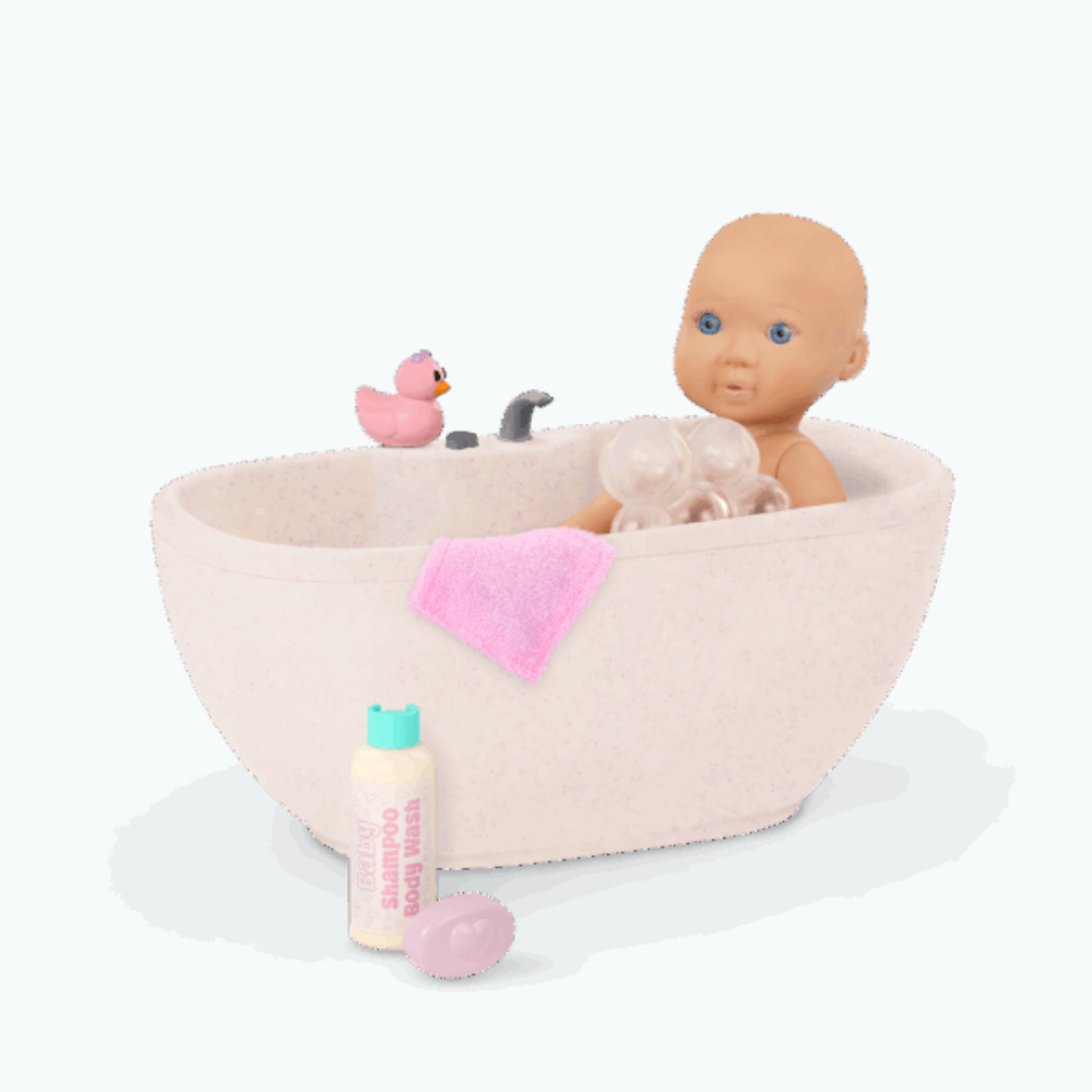 Our Generation Lalka niemowlę z wanną, nocnikiem i akcesoriami