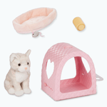 Our Generation kotek z domkiem drapakiem i akcesoriami dla pupila