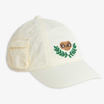 Mini Rodini dziecięca czapka z daszkiem z motywem E.T Off-white