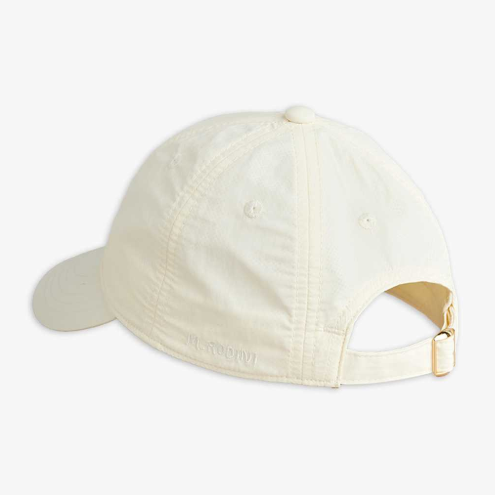 Mini Rodini dziecięca czapka z daszkiem z motywem E.T Off-white