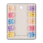 Konges Slojd spinki do włosów mini kwiatuszki 10-pak Multi