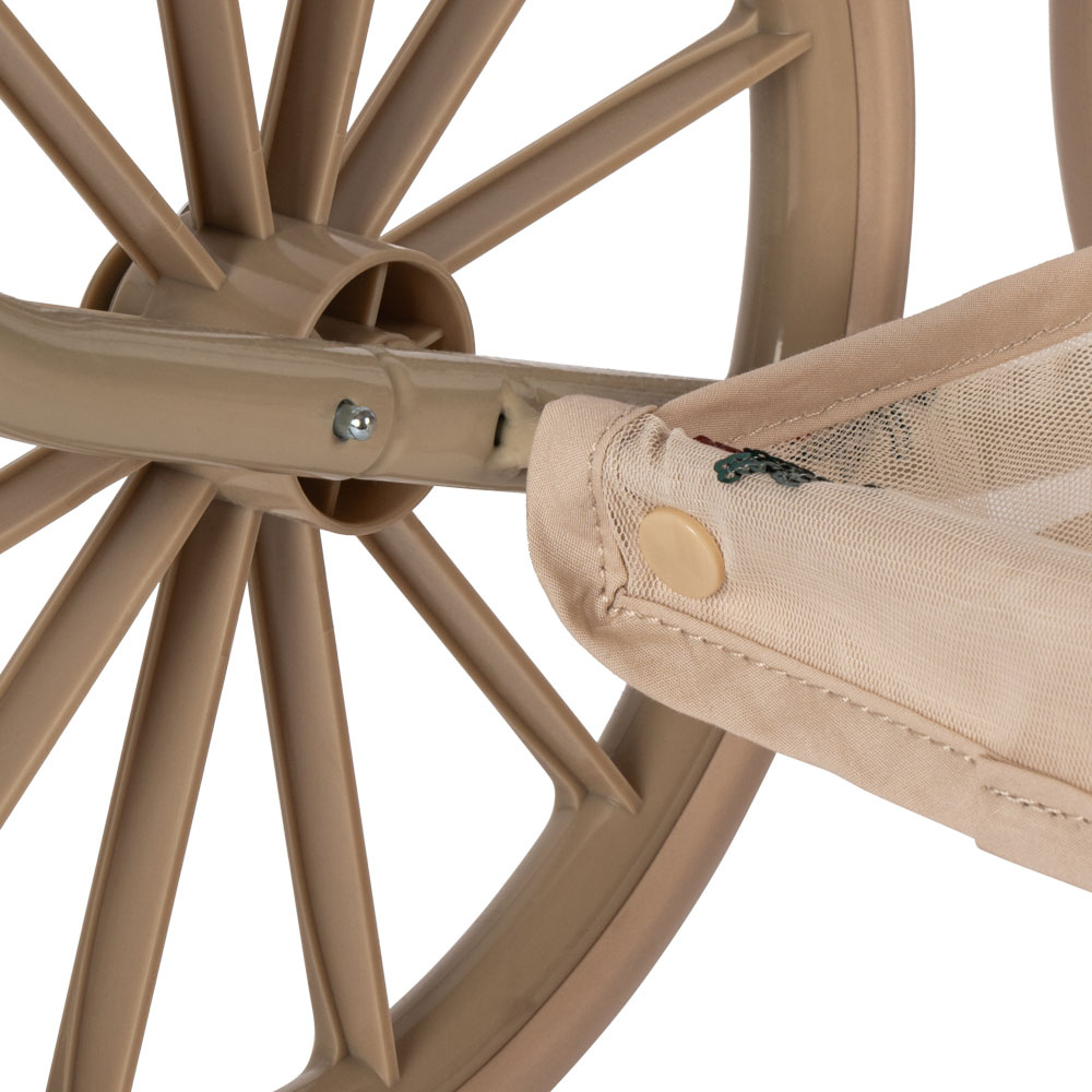 Konges Slojd Wózek dla lalek Minnie Tulle Strawberry