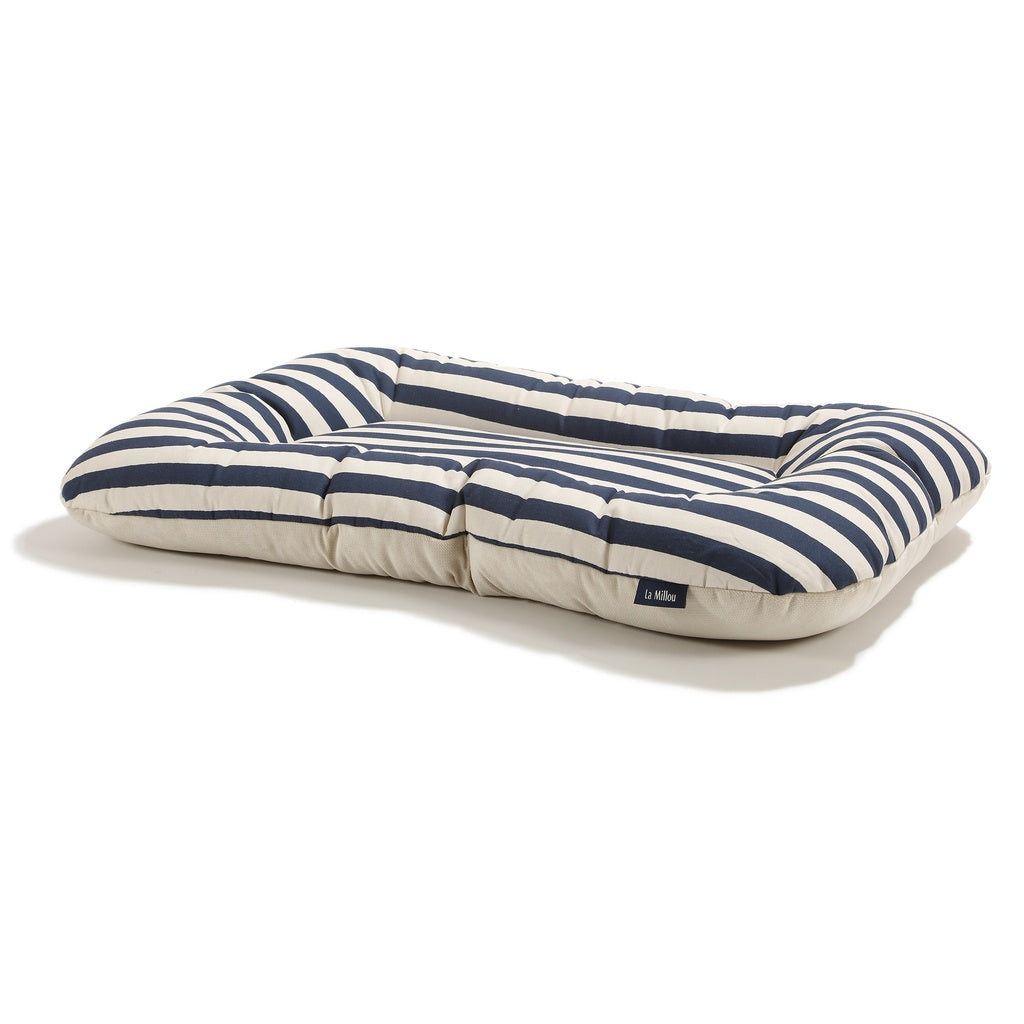 La Millou Kokon niemowlęcy Bawełniany Velvet STRIPES NAVY 50X86CM M