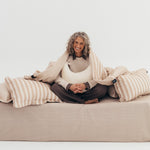 La Millou Komplet Pościeli Bawełnianej XL Stripes Beige