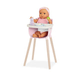 LullaBaby Akcesoria dla lalek zestaw do karmienia i pielęgnacji