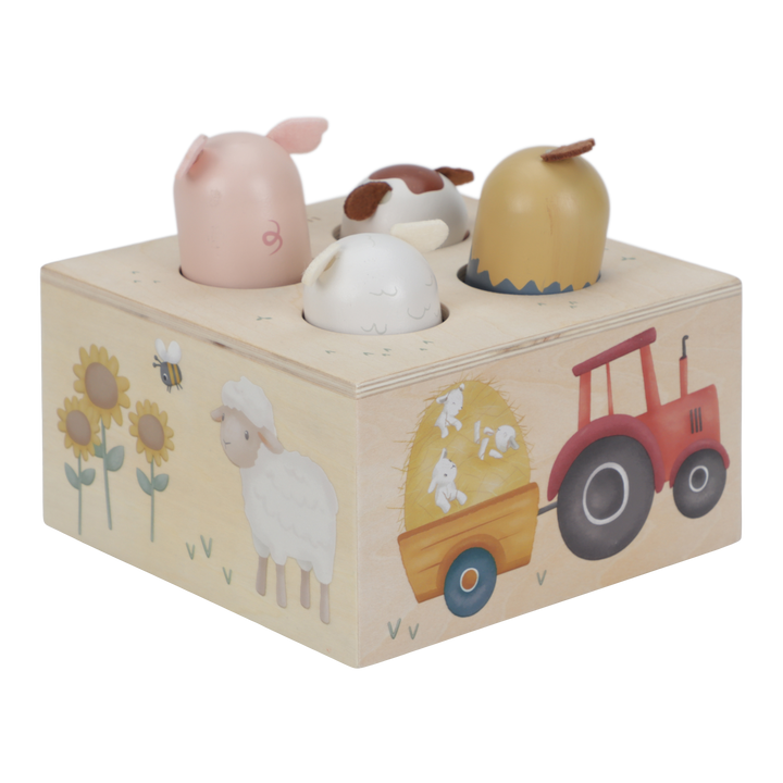 Little Dutch Drewniana zabawka pop-up Little Farm