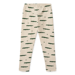 Liewood Legginsy dla dziewczynki Marie Carlos / Sandy rozmiar 128 cm