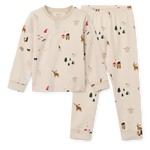 Liewood Piżama dla dziecka Wilhelm Grow Printed Holiday / Sandy