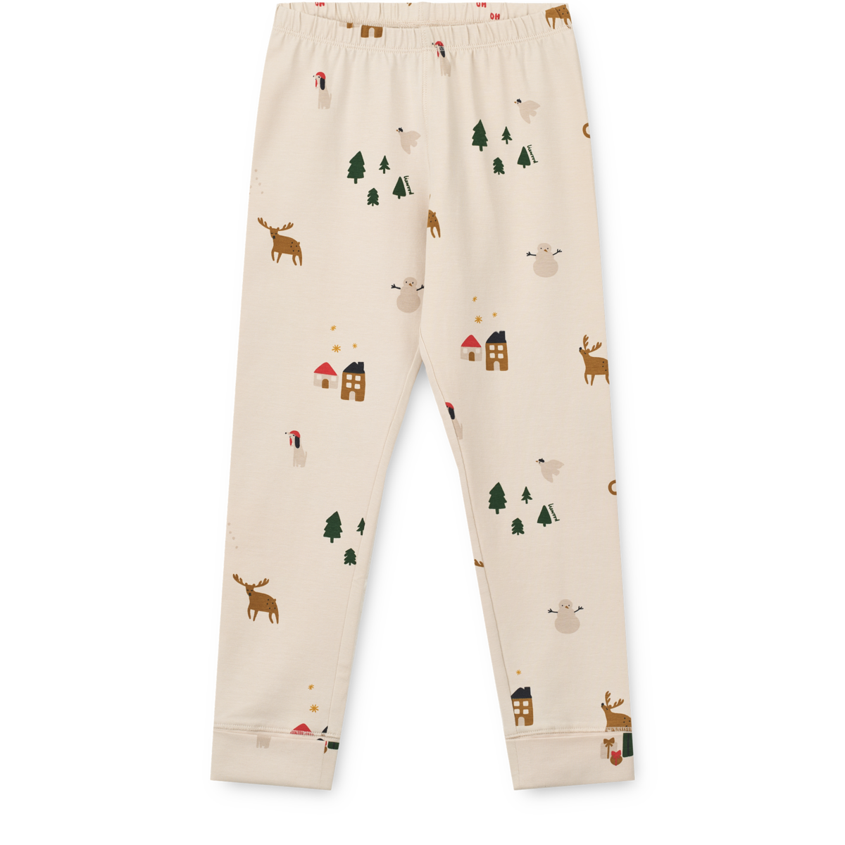 Liewood Piżama dla dziecka Wilhelm Grow Printed Holiday / Sandy