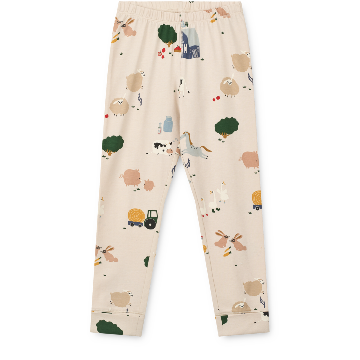 Liewood Piżama dla dziecka Wilhelm Grow Printed Farmlife / Sandy