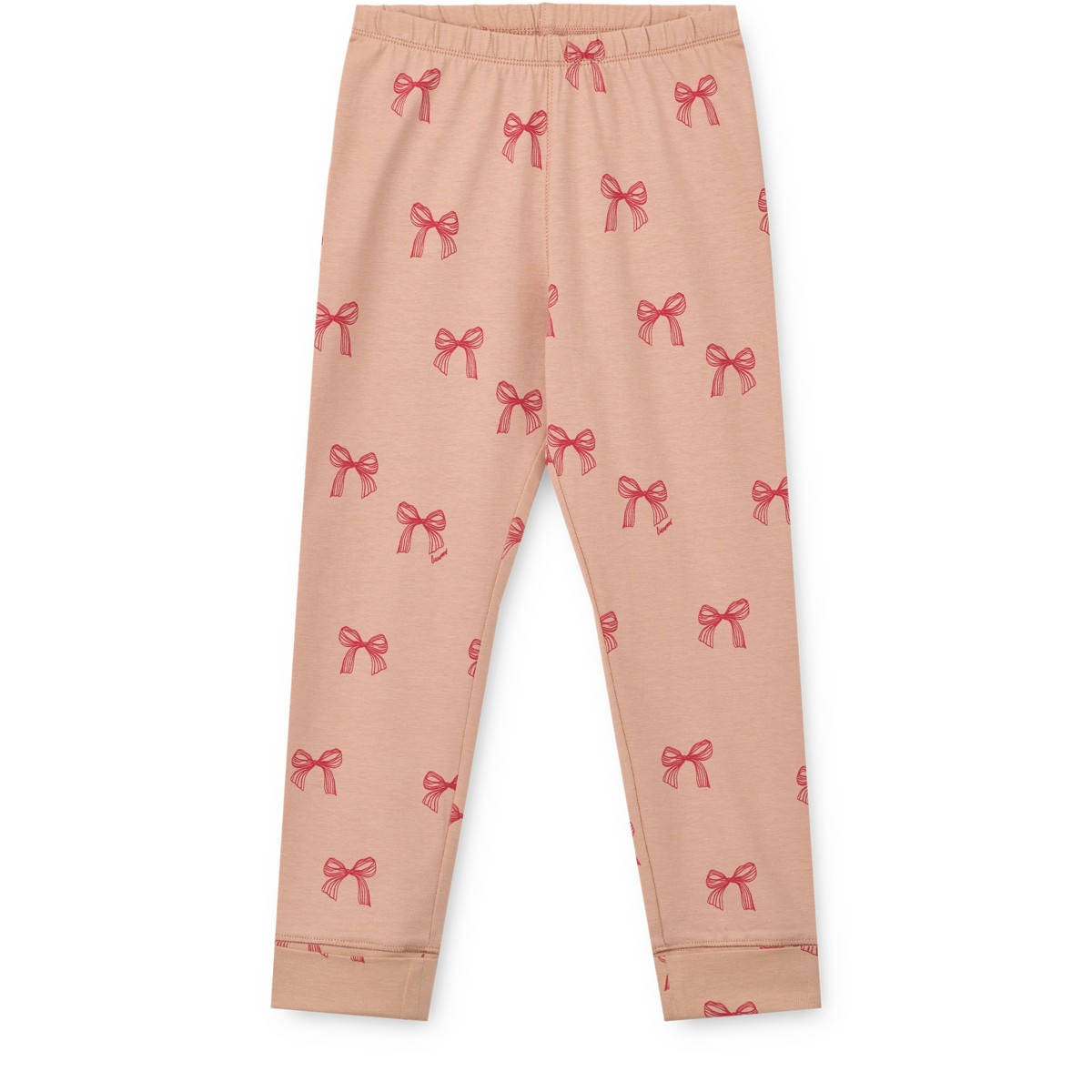 Liewood Piżama dla dziecka Wilhelm Grow Printed Bow / Pale Tuscany Mix