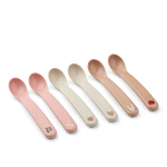Liewood Łyżeczki dla niemowląt Auste 6-pack Rose Blush Mix