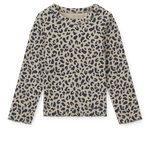 Liewood Bluzka dla dziewczynki Nieve Printed Leo / Mist