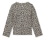Liewood Bluzka dla dziewczynki Nieve Printed Leo / Mist