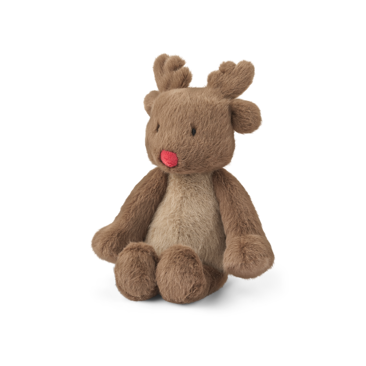 Liewood Przytulanka dla dzieci renifer Binnie w kolorze Pecan