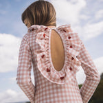 Lil’ Atelier Strój kąpielowy dla dziewczynki Misty Rose NMFFINLEY