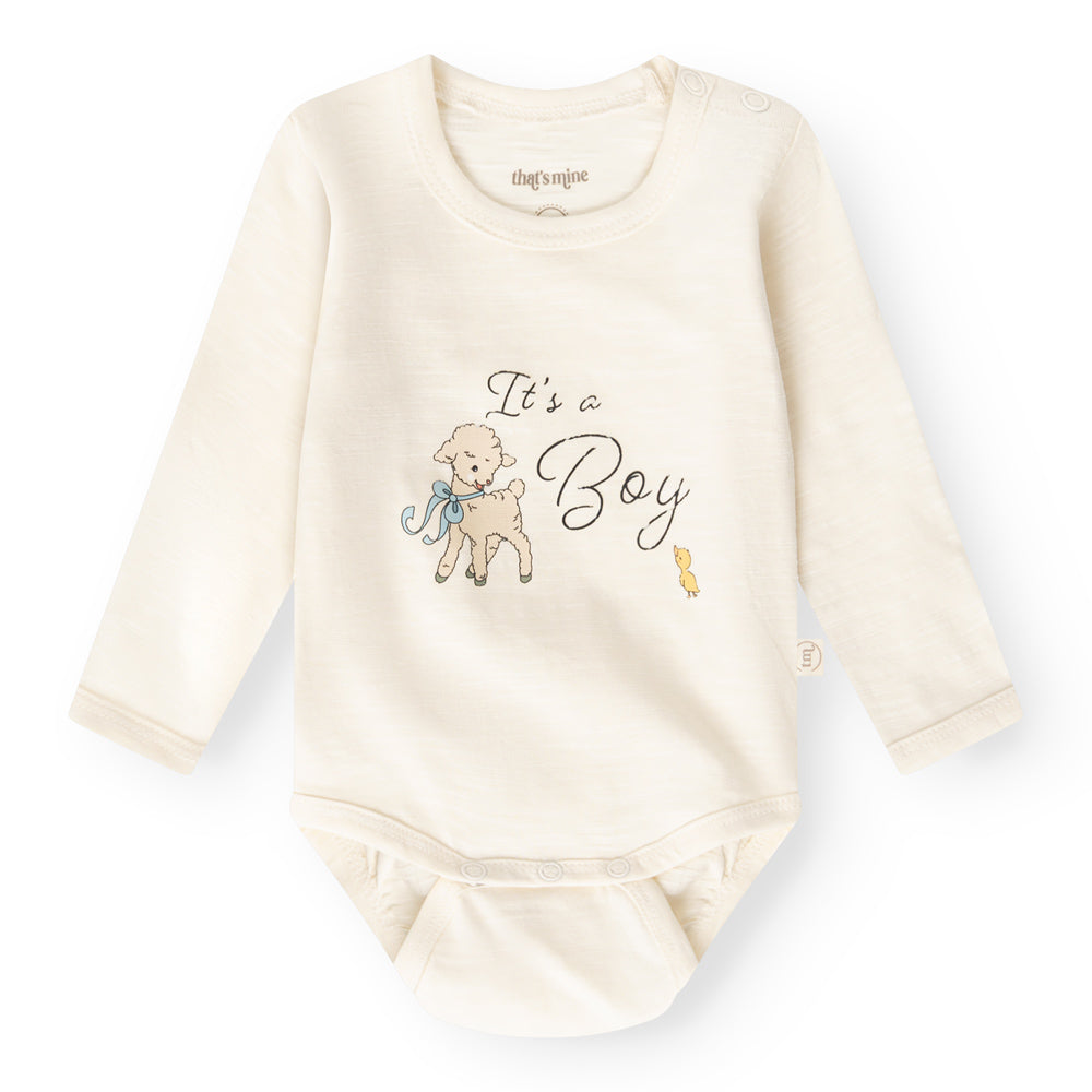 That’s Mine Body niemowlęce dla chłopczyka "Its a boy" Lille 1M
