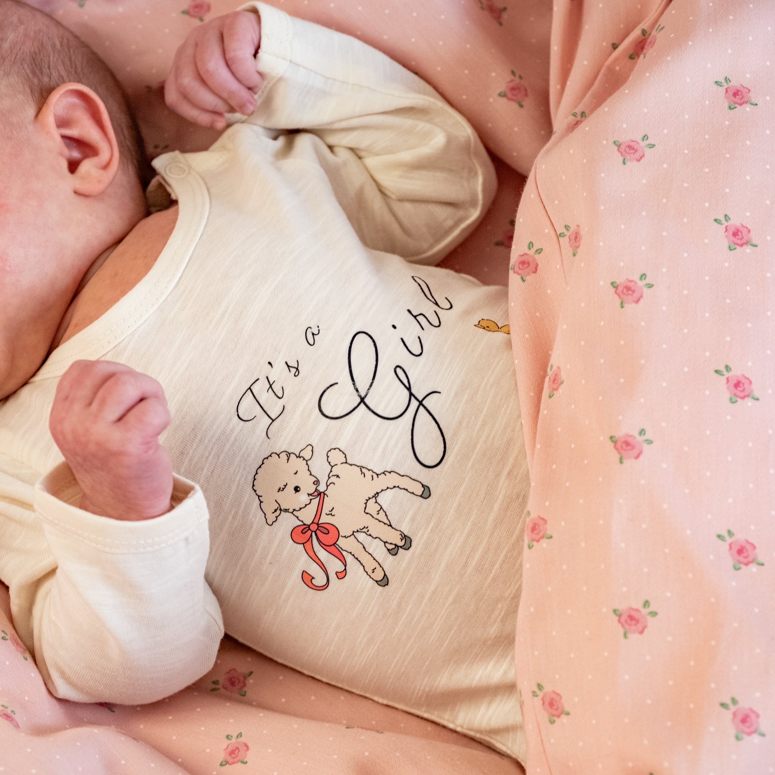 That’s Mine Body niemowlęce dla dziewczynki "Its a girl" Lille 1M