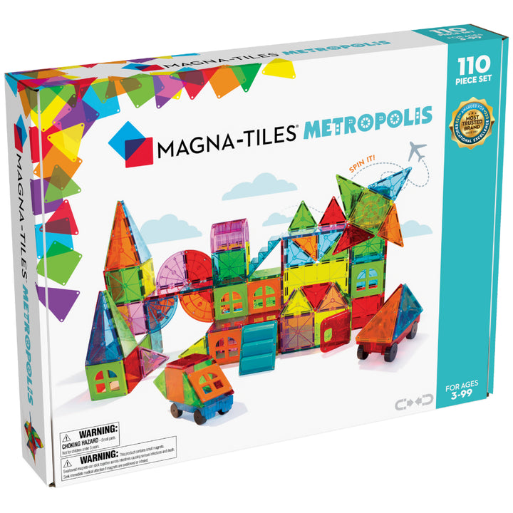 Magna Tiles Klocki Magnetyczne Metropolis 110 elem.
