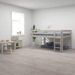 Flexa Łóżko dziecięce średniej wysokości Classic Grey Washed Pine