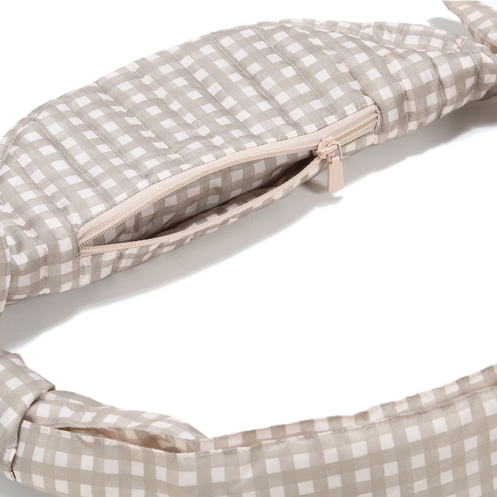 La Millou Nerka damska ortalionowa BEIGE VICHY
