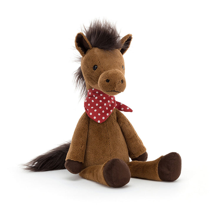 Jellycat Maskotka Konik z chustką kowbojką 35cm