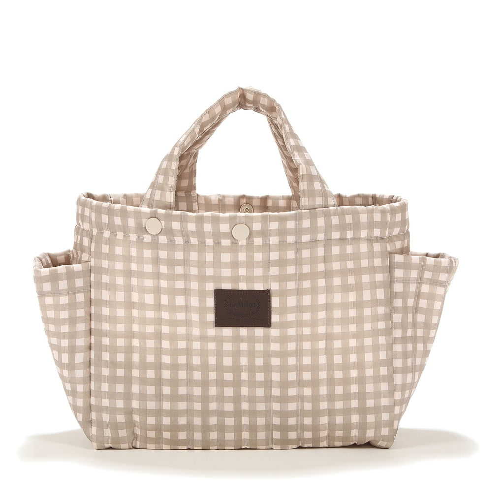 La Millou Organizer do wózka ortalion BEIGE VICHY