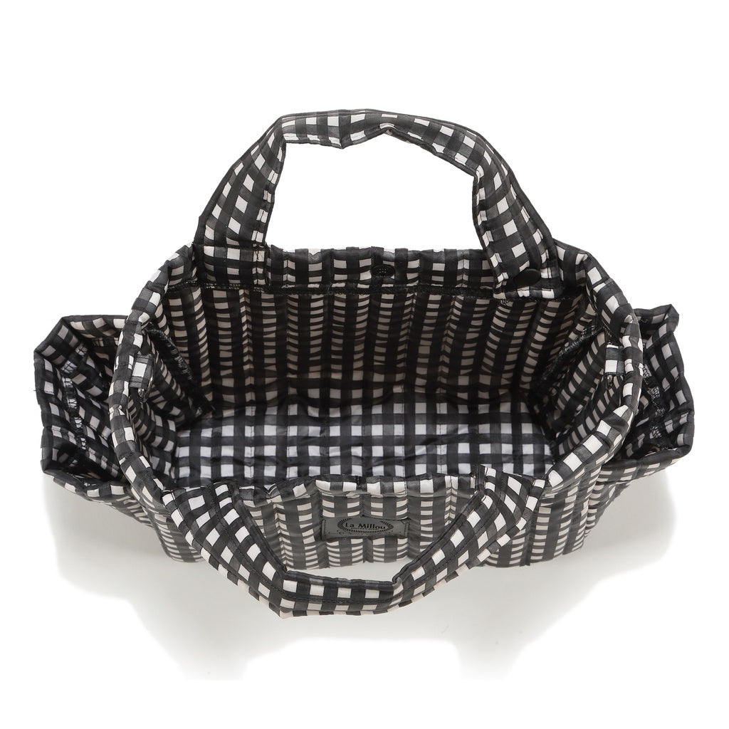 La Millou Organizer do wózka ortalion BLACK VICHY