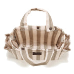 La Millou Organizer do wózka ortalion pikowany Stripes Beige