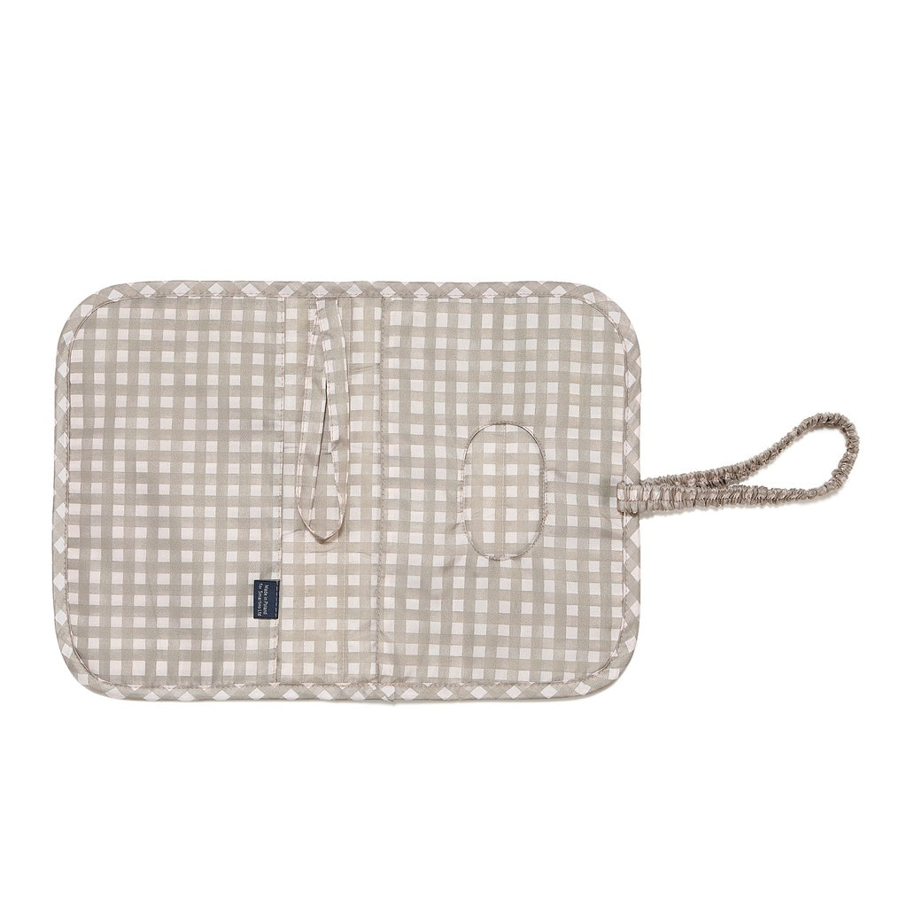 La Millou Etui Organizer na pieluszki Ortalion BEIGE VICHY