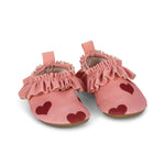 Konges Slojd Buty do pływania dla dzieci z falbanką Merle Frill Amour Pink