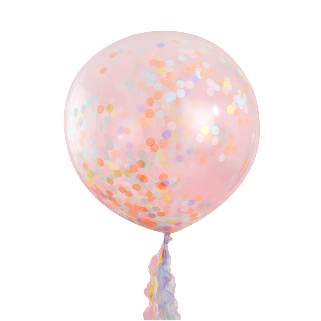 Gingerray Olbrzymie balony Pastel Confetti