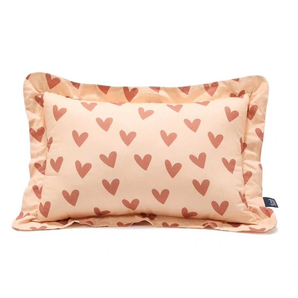 La Millou Poduszka dla dziecka Bamboo XL Heartbeat Pink