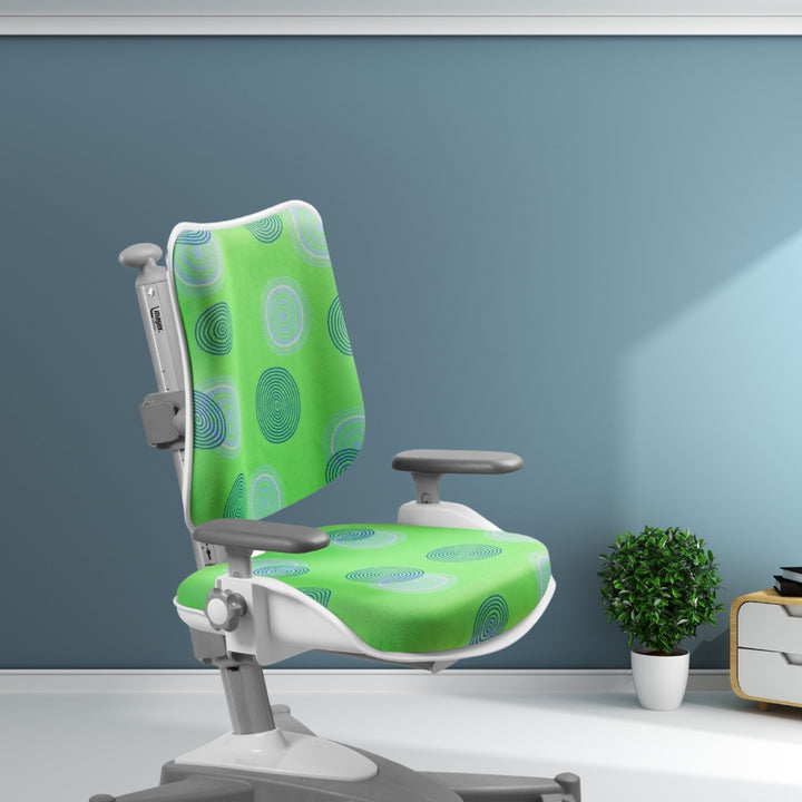 Mayer Ergonomiczne krzesło rosnące z dzieckiem MyChamp zielone kółka