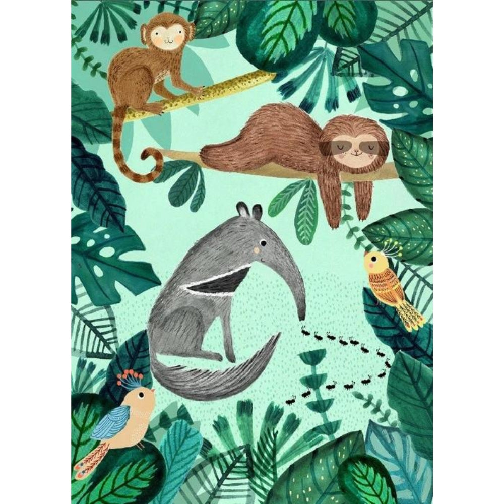 Petit Monkey Kartka prezentowa Happy Birthday