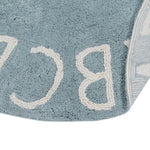 Lorena Canals Dywan dziecięcy okrągły ABC Vintage Blue 150 cm