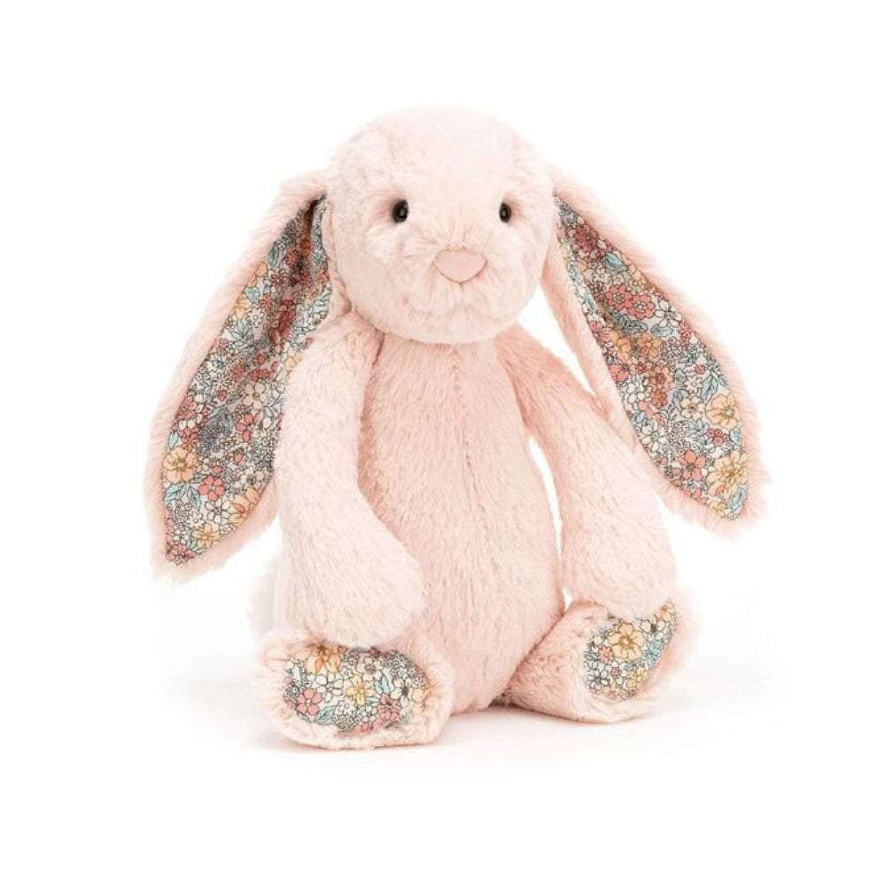 Jellycat Królik 36 cm kwieciste uszy różowy