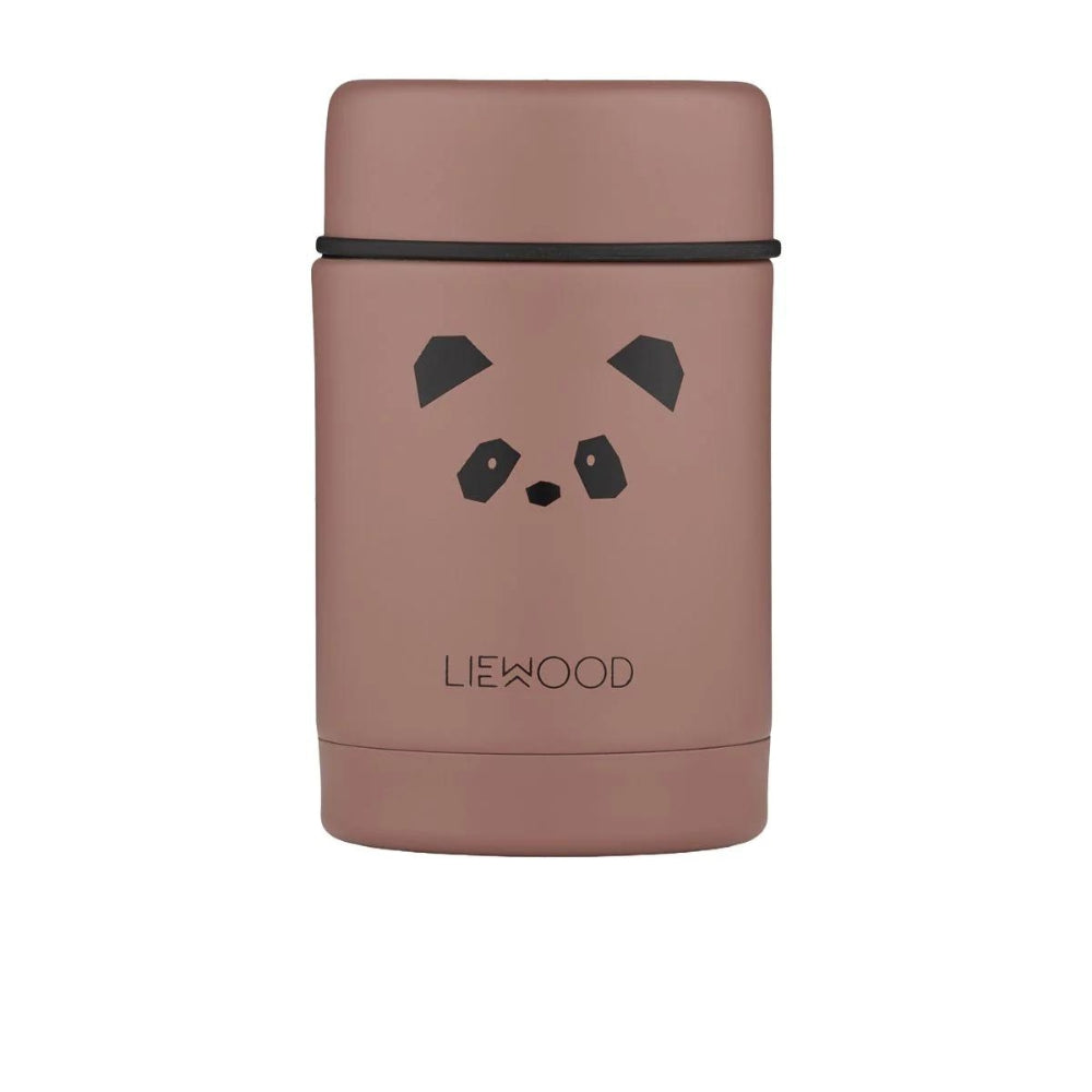 Liewood Termos obiadowy dla dzieci Panda dark rose 250ml