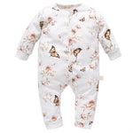 YOSOY Rampers niemowlęcy organic cotton Butterflies 56