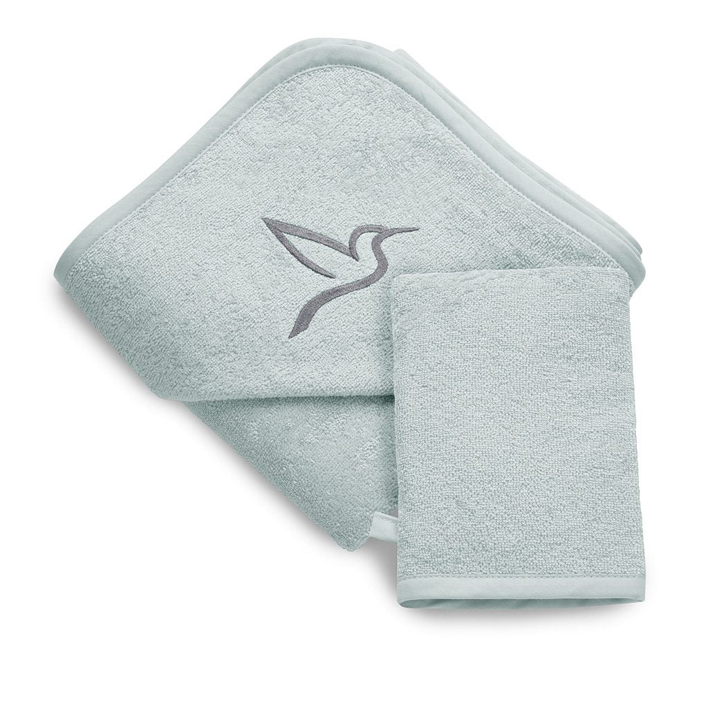 Yosoy Ręcznik dla niemowląt bambusowy 100×100 Ultra Soft szałwiowy myjka gratis