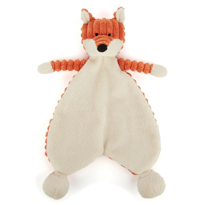 Jellycat Lisek Sztruksowy 23 cm Szmatka Przytulanka Rudo-Kremowa