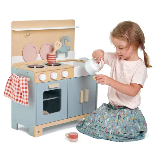 Tender Leaf Toys Kuchnia dla dzieci drewniana Mini Chef